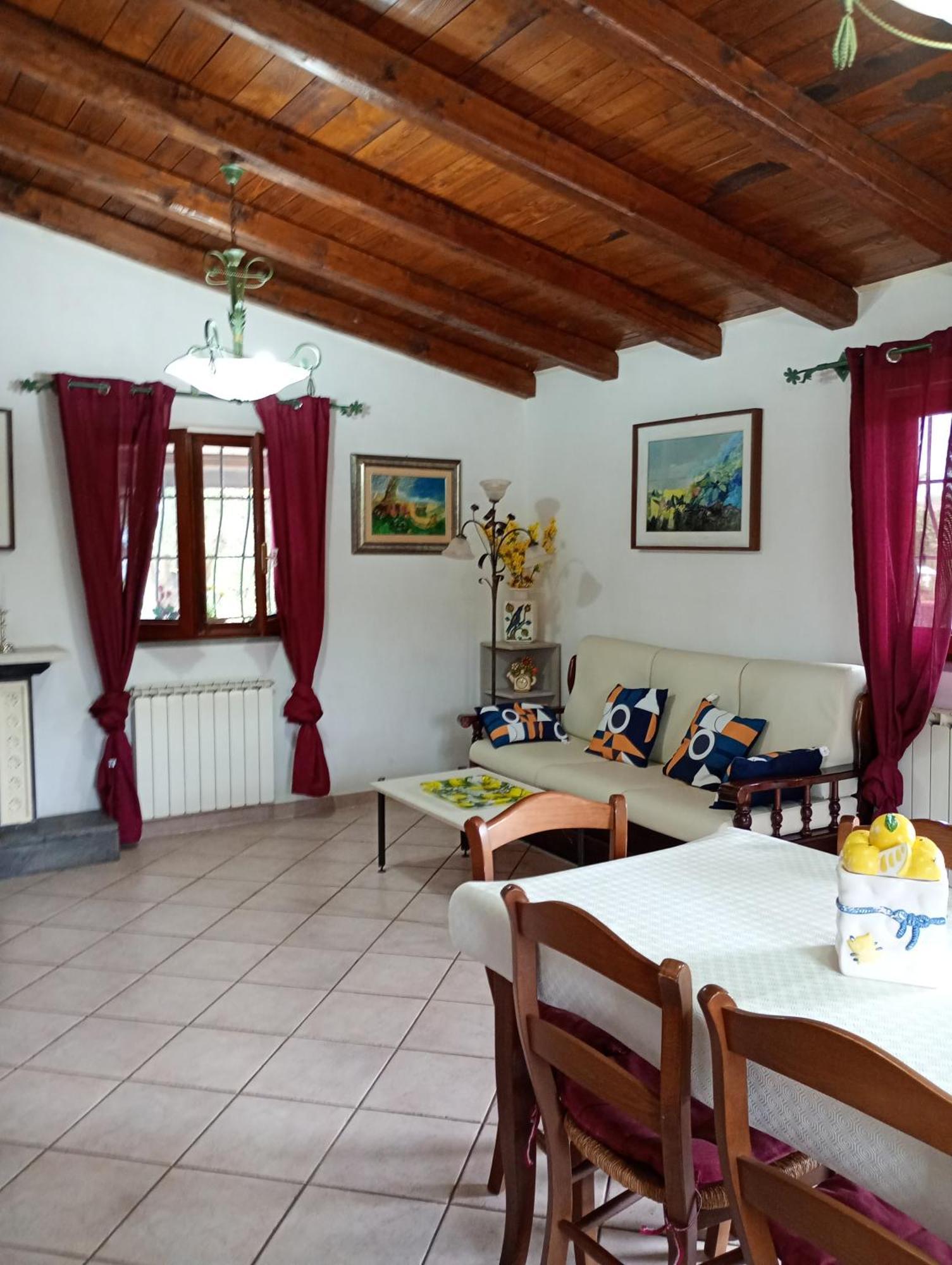 Independent Villa With Private Beach On The Lake Bracciano  Exterior foto